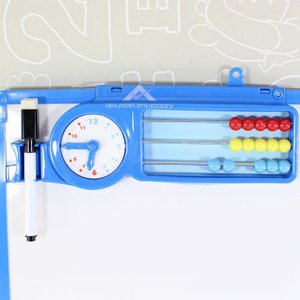 Lisanlı Pepe Çift Taraflı Yazı Tahtası 40x31cm Ebatında Eğitici,Öğretici Basküllü Yazı Tahtası