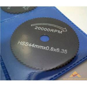 İnce El İşçiliği İçin 7 parça Her Türlü Malzemeyi Kesen Titanyum Çelik Mini Dairesel Testere Seti