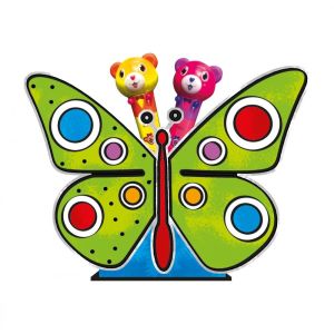 53046 AHŞAP KALEMLİK VE KUMBARA -KUM