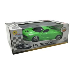 Uzaktan Kumandalı Full Fonksiyonlu Oyuncak Yarış Arabası 19cm Kumandalı Spor Araba 1:24 Ölçek