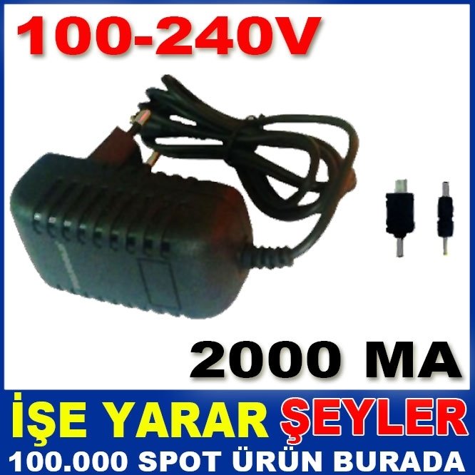 ÜCRETSİZ KARGO İLE PG-515 POLYGOLD PC TABLET ADAPTÖR ŞARJ CİHAZI