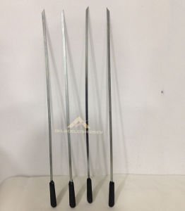 Katlanır Laptop Izgara Paslanmaz Krom Ayaklı ve Galvanis Kaplama Saclı Mangal Keyfi 46x27cm