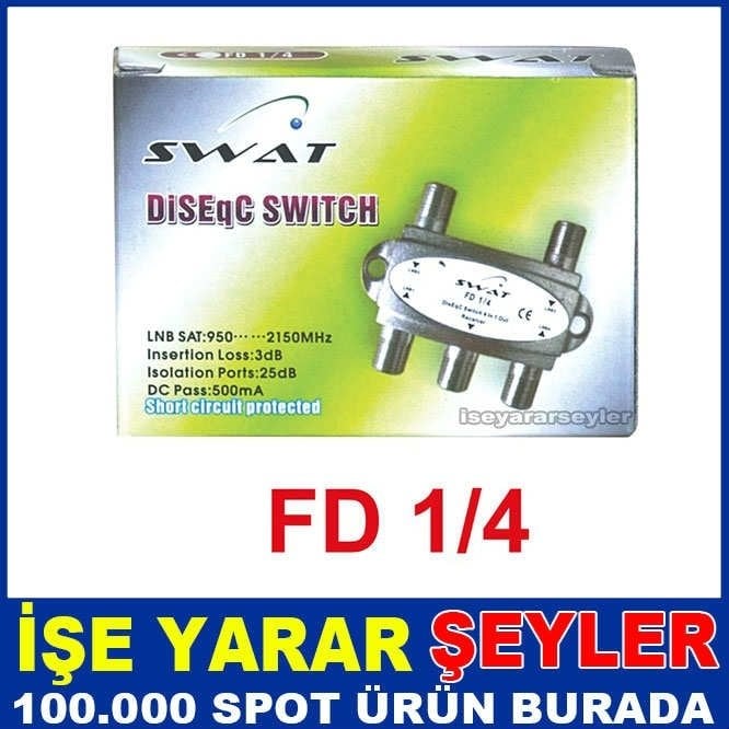 TÜM UYDULARLA TAM UYUM FULL HD DAYZEK 1/4 DiSEqC