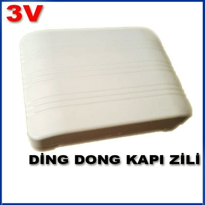 DİNG DONG ELEKTRONİK KOLAY MONTAJLI KAPI ZİLİ