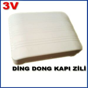 DİNG DONG ELEKTRONİK KOLAY MONTAJLI KAPI ZİLİ
