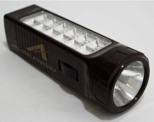 ŞARJ EDİLEBİLİR 16x4 CM 1 LED 12 SMD EL FENERİ