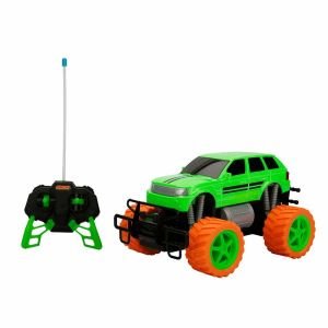 1:18 Uzaktan Kumandalı Neon Jumbo Weels USB Şarjlı Araba 26 cm. 1 adet