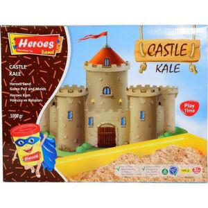 Heroes Büyük Havuzlu Kale Kalıplar Kumlu 1000 gram KUM-011 BECERİ