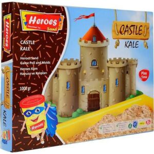 Heroes Büyük Havuzlu Kale Kalıplar Kumlu 1000 gram KUM-011 BECERİ