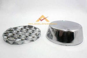 PASLANMAZ IZGARA DÖKÜM KÜL TABLASI YUVARLAK-KROM