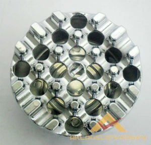 PASLANMAZ IZGARA DÖKÜM KÜL TABLASI YUVARLAK-KROM