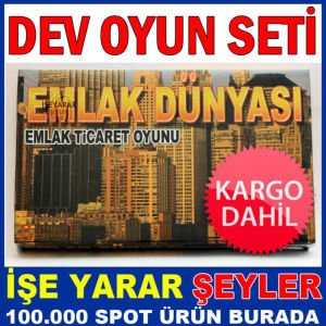 SÜPER KEYİFLİ ZEKAveMASA OYUNU EMLAK DÜNYASI KD