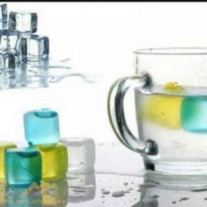 20 Adet Renkli Silikon Küp Buz Kalıbı