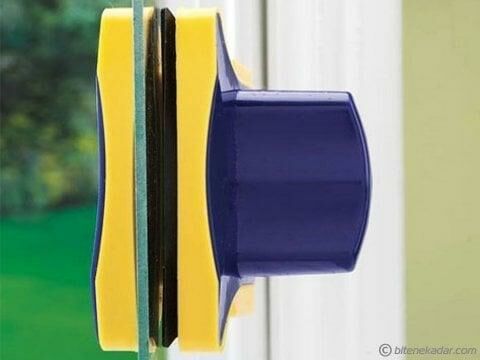Mıknatıslı Çift Taraflı Cam Silme Aparatı
