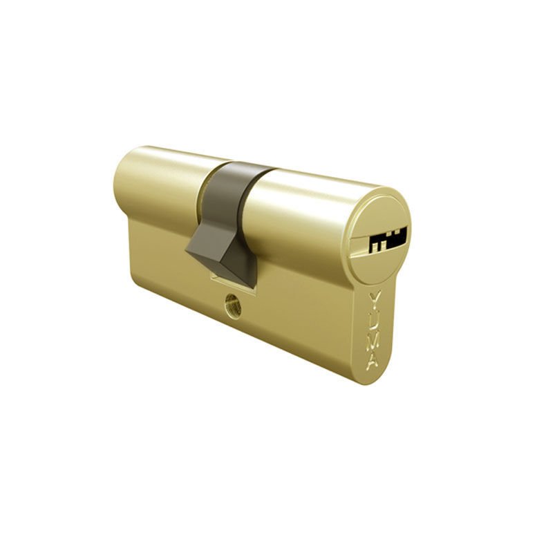 Darbelere Dayanıklı TSE Garantili Paslanmaz Yuma 68mm Bilyalı Barel Kapı Kilidi Altın / Dore