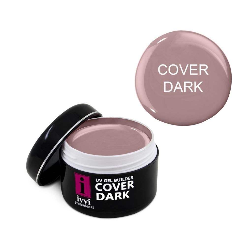 İvvi Professional Protez Tırnak Jeli 50 ml Builder Jel Cover Dark