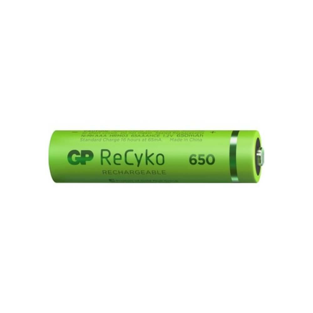 GP Recyko 650mAh AAA Şarjlı İnce Pil 2 Adetli Kart