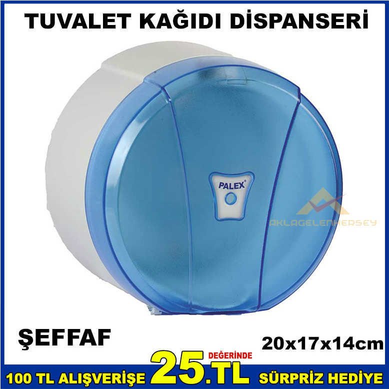 PRATİK ŞEFFAF MODEL TUVALET KAĞIDI DİSPANSERİ