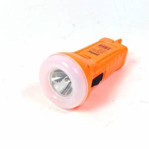 2 Led Işıklı El Feneri Pilli Işıldak Çok Fonksiyonlu Kamp Feneri - Ledli Avcı Feneri