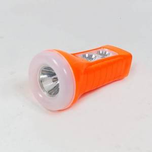 2 Led Işıklı El Feneri Pilli Işıldak Çok Fonksiyonlu Kamp Feneri - Ledli Avcı Feneri