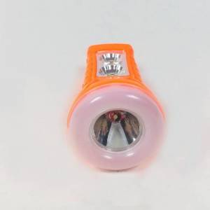 2 Led Işıklı El Feneri Pilli Işıldak Çok Fonksiyonlu Kamp Feneri - Ledli Avcı Feneri