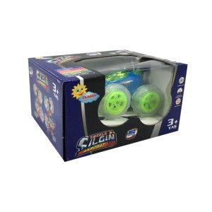 Uzaktan Kumandalı Full Fonksiyon Işıklı Oyuncak Akrobat Araba 360° Dönüş 12x12cm