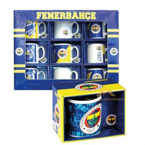 FENERBAHÇE DESENLİ SAPLI SERAMİK KUPA BARDAK
