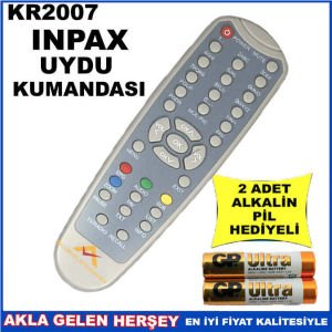 İNPAX UYDU CİHAZI Receiver KUMANDASI KR2007