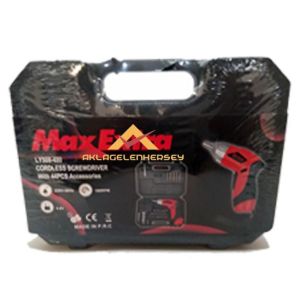 ÖZEL ÇANTALI 44 PARÇA 4.8V ŞARJLI TORNAVİDA SETİ