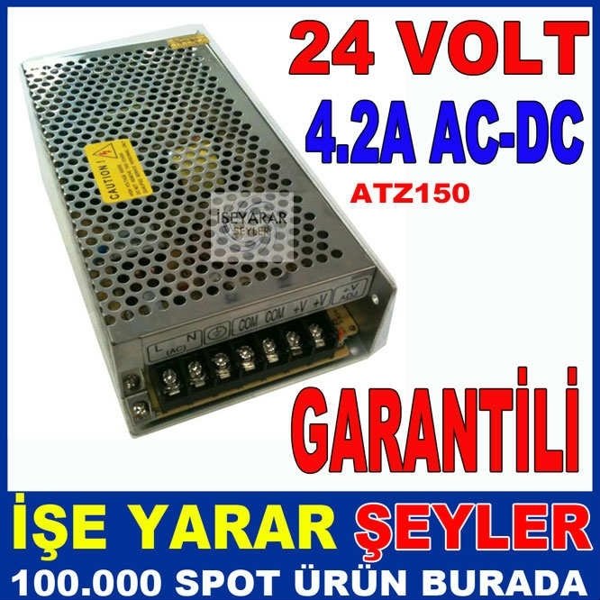 24V 4.2A AC-DC İÇ-DIŞ MEKAN LED ADAPTÖRÜ