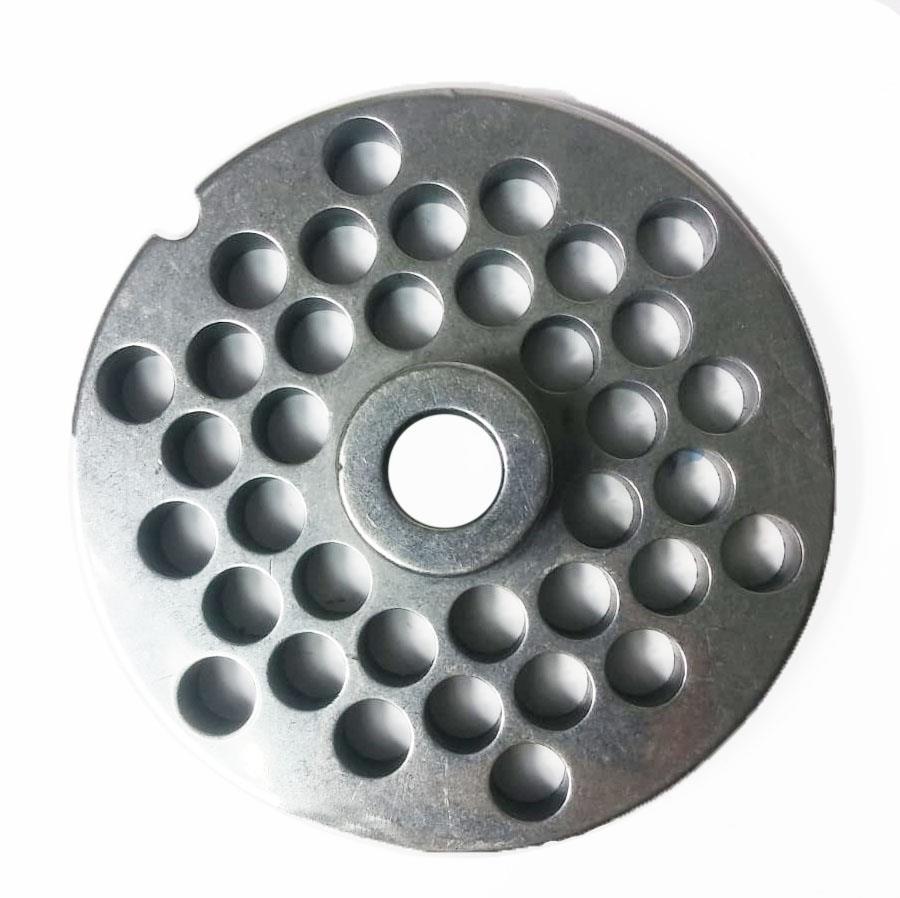 32 No Et Kıyma Makinesi İçin Büyük Delikli Çelik Ayna 10 mm Delik Çaplı Türk Malı 1. Kalite Ürün