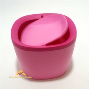 KLİK KAPAKLI ÇOP KUTUSU TEZGAH ÜSTÜ ÇOK AMAÇLI RENKLİ YEMEK ARTIKLARI İÇİN MİNİ ÇÖP KOVASI