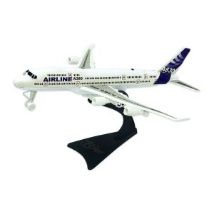 A380 Airbus Uçak Işıklı Model Stantlı