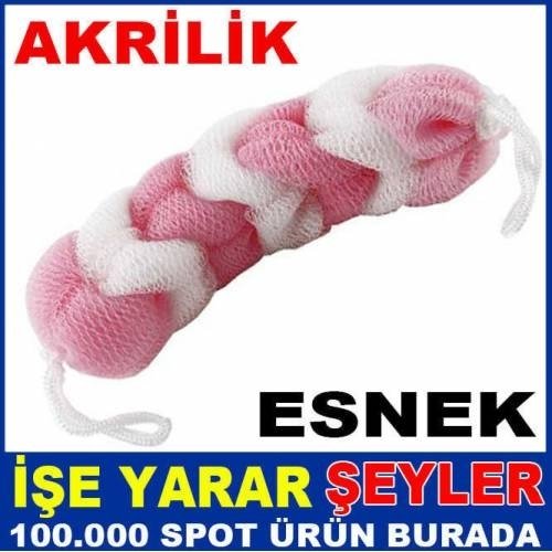 AKRİLİK ESNEK UZAYABİLEN SIRT KESESİ BANYO LİFİ ÜCRETSİZ KARGO