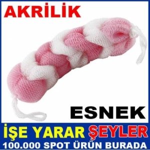 AKRİLİK ESNEK UZAYABİLEN SIRT KESESİ BANYO LİFİ ÜCRETSİZ KARGO