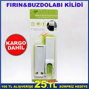 ÇOCUK GÜVENLİĞİ ÜRÜNLERİNDEN FIRIN VEYA BUZDOLABI KİLİDİ