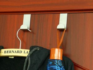 Paslanmaz Çelik inox Kapı Arkası Metal Askı 4lü Paket