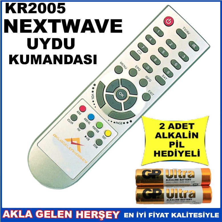 NEXTWAVE UYDU CİHAZI Receiver KUMANDASI KR2005