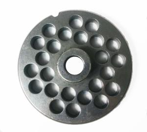 22 No Et Kıyma Makinesi İçin Büyük Delikli Çelik Ayna 10 mm Delik Çaplı Türk Malı 1. Kalite Ürün