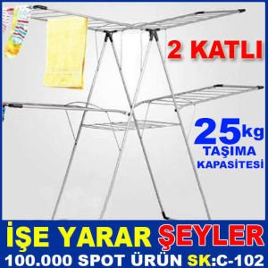 DOĞRULAR TWİNGO 2 KATLI 33m ÇAMAŞIR KURUTMALIĞI