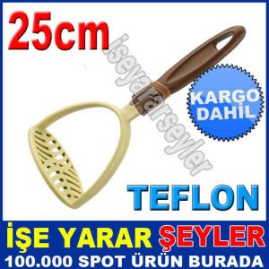 Teflon ve granit tencerelerle tavalara özel çizmeyen ısıya dayanıklı malzeme EZİCİ ÇİZMEZ TEFLON KD
