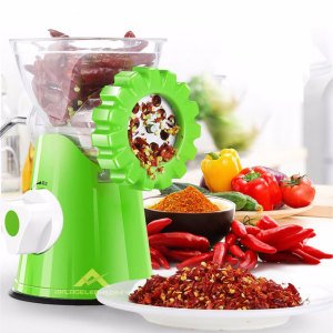 Manuel Et Kıyma Salça Yapma Makinesi Çok Fonksiyonlu Kaliteli Paslanmaz Çelik Bıçak Kıyma Öğütücü