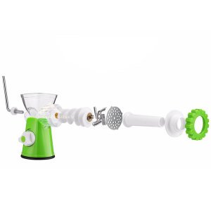 Manuel Et Kıyma Salça Yapma Makinesi Çok Fonksiyonlu Kaliteli Paslanmaz Çelik Bıçak Kıyma Öğütücü