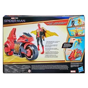 F1110 Spider-Man 15 cm Figür ve Süper Örümcek Motosiklet, +4 yaş