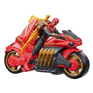 F1110 Spider-Man 15 cm Figür ve Süper Örümcek Motosiklet, +4 yaş
