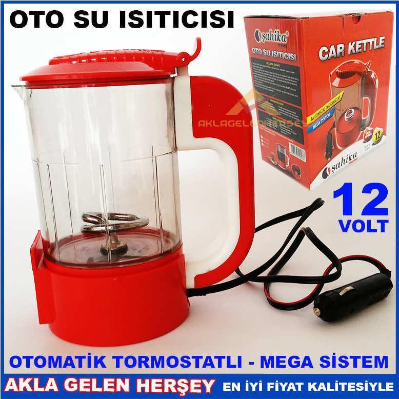 ŞAHİKA OTOMATİK TERMOSTATLI 12V OTO SU ISITICISI ARAÇ İÇİ KETTLE