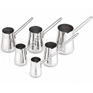 Kule Design 8 fincanlık 5no Ultra Lüx 18-10 Çelik Cezve 1 adet