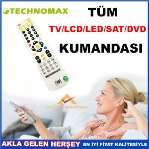 TECHNOMAX 8 PROGRAMLI EVRENSEL AKILLI KUMANDA