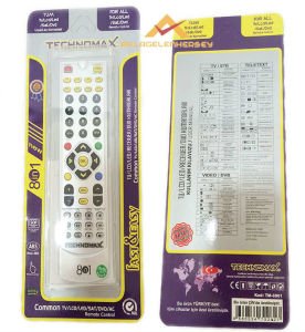 TECHNOMAX 8 PROGRAMLI EVRENSEL AKILLI KUMANDA