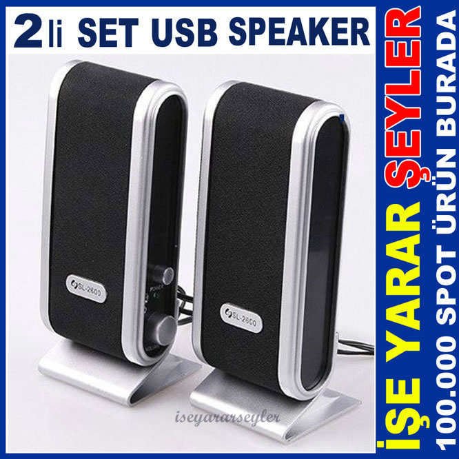 TECHNOMAX USBLİ BİLGİSAYAR HOPARLÖRÜ SPEAKER SET